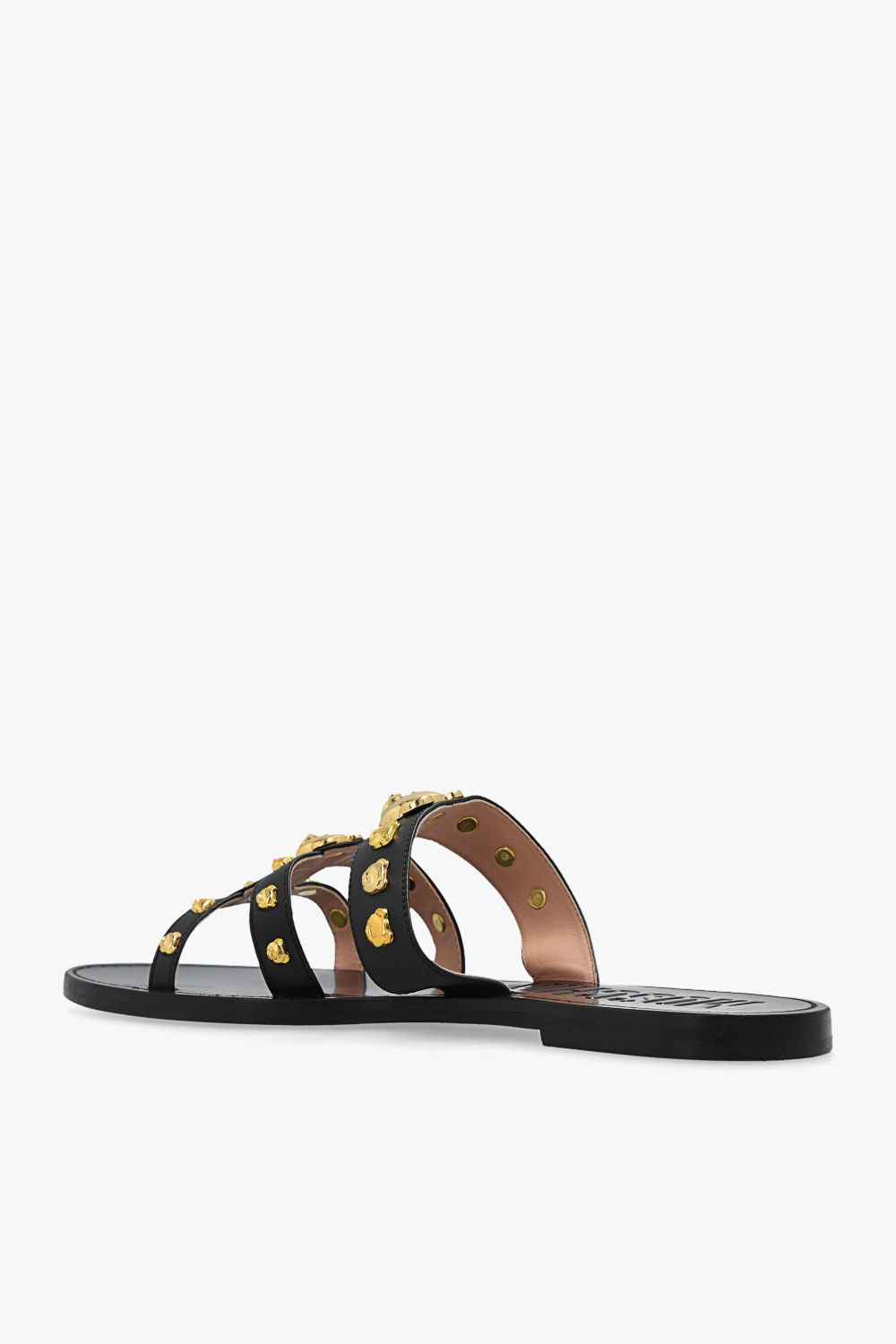 サンダル・ミュール Moschino SS22 SLIDE TEDDY BEAR SANDALS (MA28662G0E_M14000) Moschino Kids Teddy Bear-appliqué Sandals | Blue | FARFETCH
